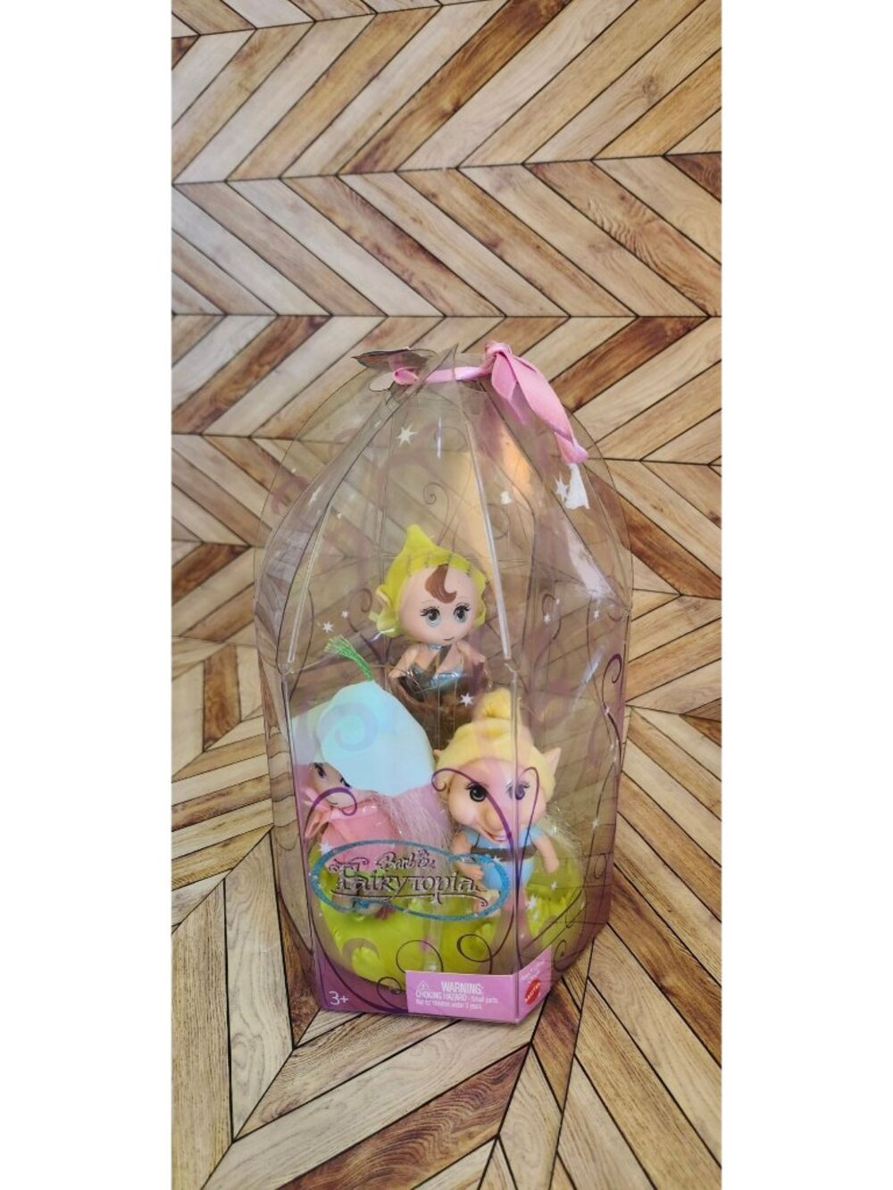New Barbie Fairytopia Trolls Pixies Elves Peeple, Patter & Phred Dolls 3" 2004